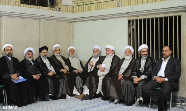 دیدار رهبر انقلاب با مسئولان قضائی