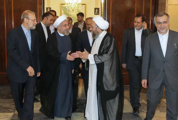 دیدار سران سه قوه و مسئولان نظام به مناسبت عید مبعث/President O W
