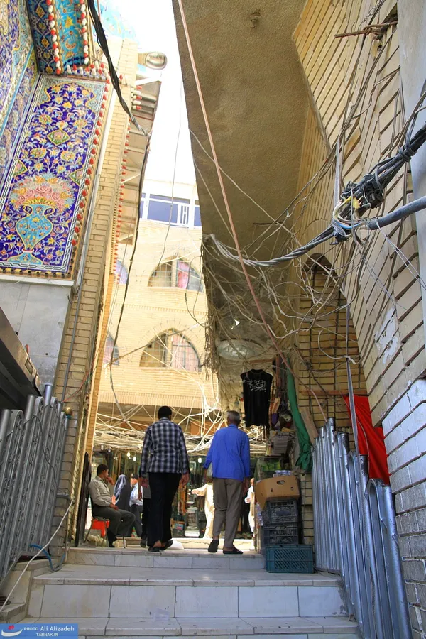نمایی از بازار کربلا