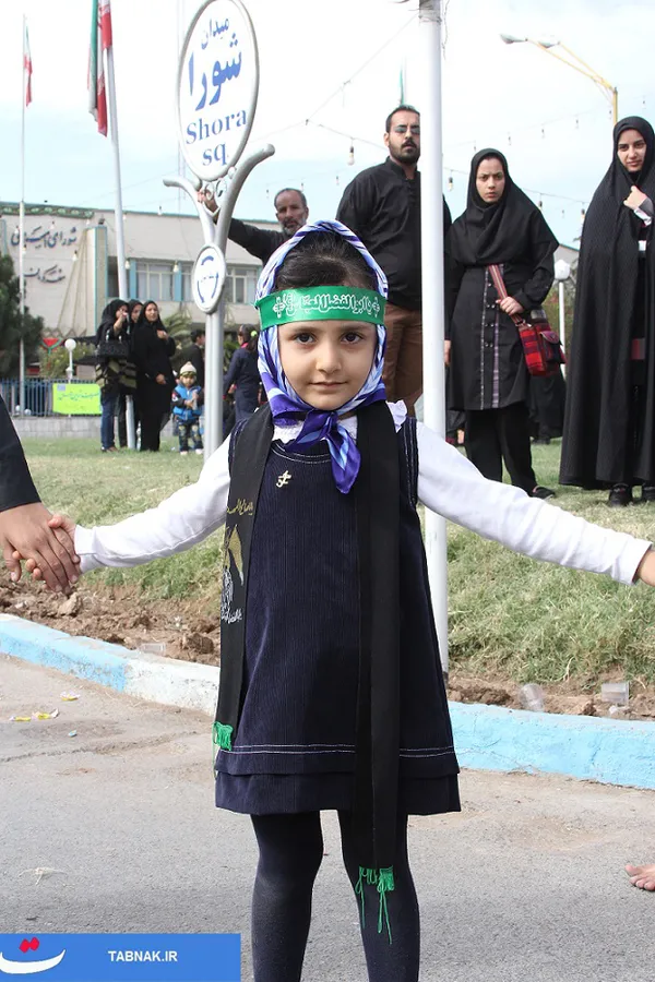 عزاداری کودکان در تاسوعای حسینی در کرمان
 