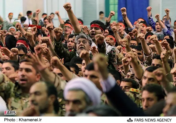 دیدار جمعی از فرماندهان ارتش با رهبر معظم انقلاب