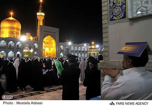 مراسم احیا شب نوزدهم ماه مبارک رمضان در مشهد