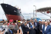 آغاز به کار کشتی کانتینربر یخچال‌دار در دریای خزر