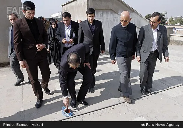 بازدید سیدحسن هاشمی وزیر بهداشت از بیمارستان ولیعصر