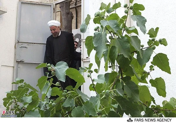 ورود حسن روحانی رئیس&zwnj;جمهور به نهاد ریاست جمهوری