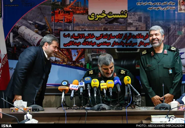  نشست خبری فرمانده قرارگاه سازندگی خاتم الانبیاء
