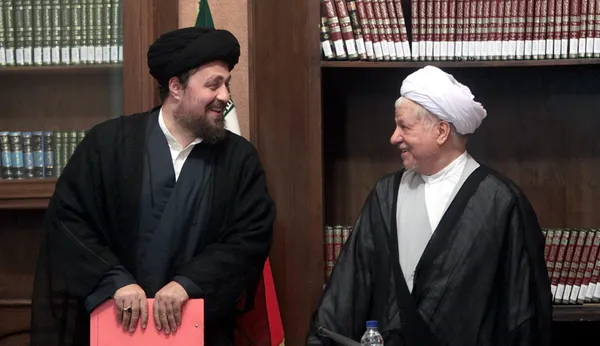 چهارمین جلسه هیات امنای دانشگاه آزاد به ریاست آیت الله هاشمی رفسنجانی و با حضور حجت الاسلام سیدحسن خمینی و سایر اعضا تشکیل شد./IRNA
