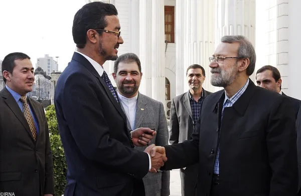 &laquo;رئوف ابراهیمی&raquo; رییس مجلس افغانستان عصر یکشنبه با علی لاریجانی رییس مجلس شورای اسلامی دیدار و گفت و گو کرد