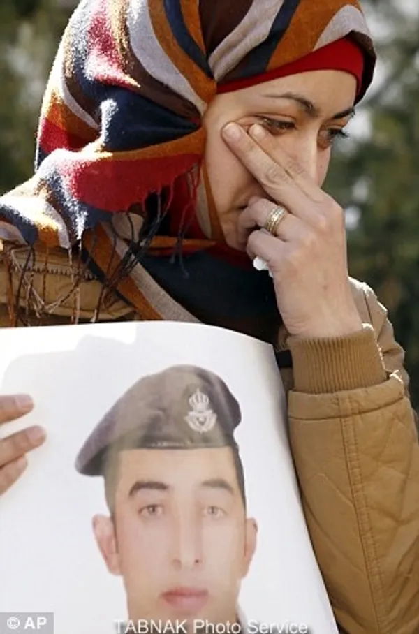 همسر خلبان اعدام شده اردنی