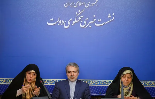 نشست خبری محمد باقر نوبخت سخنگوی هیأت دولت صبح چهارشنبه با حضور خبرنگاران رسانه&zwnj;ها برگزار شد. /MNA