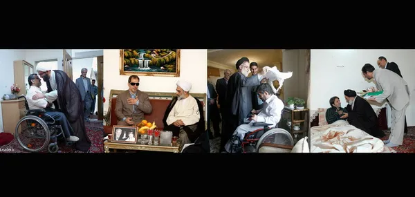 اعزام هیئت&zwnj;هایی از جانب رهبر معظم انقلاب برای عیادت از جانبازان دفاع مقدس/Leader O W
