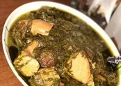 دستور پخت خورش آلو اسفناج