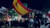 جشن قهرمانی اسپانیا در مشهد توسط انقلابی‌ها