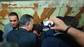 فیلم حضور دایی در مراسم ختم خواهر قلعه‌نویی