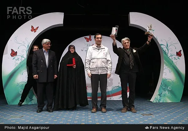 تقدیر از داوطلبان برگزیده هلال احمر