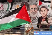 عکس:  دیوارنگاره‌های غزه در تجلیل از سالگرد شهادت حاج رمضان
