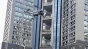 تصاویر کنترل شهروندان چین توسط پهپاد