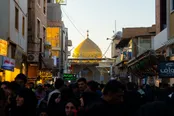 عکس: نجف؛ جایی که قصهٔ اربعین با نامِ علی علیه‌السلام آغاز می‌شود