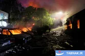 عکس: حمله موشکی روسیه به کی‌یف