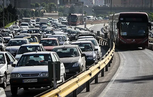 ترافیک روز اول مهر در تهران./MNA
