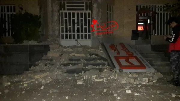 خسارات زلزله در قصرشیرین