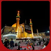 حرم حضرت علی (ع) سیاه پوش شد