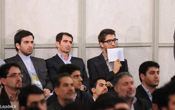 رهبر معظم انقلاب در دیدار نخبگان جوان کشور