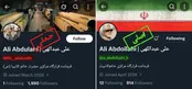 صفحه جعلی منتسب به سرلشکر عبداللهی در توئیتر + عکس