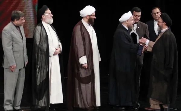 اجلاس روز جهانی مساجد روز دوشنبه با حضور حجت الاسلام حسن روحانی رئیس&zwnj;جمهوری برگزار شد./IRNA
