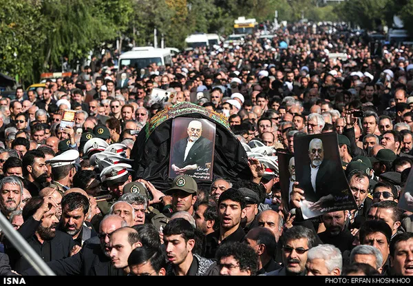 تشییع پیکر مرحوم عسگراولادی