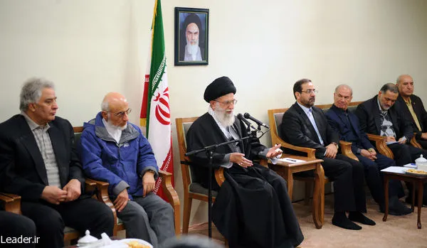 دیدار رهب انقلاب با جامعه ورزش