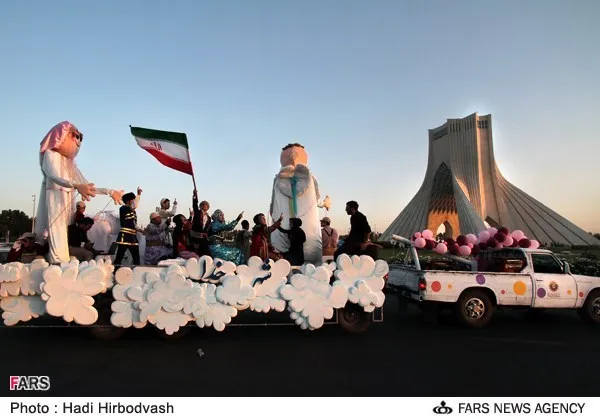 کاروان استقبال از ماه مبارک رمضان