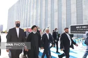 پیاده روی رئیسی و سرتیم حفاظت او در نیویورک