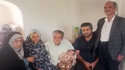 پدر یزدی در 80 سالگی، صاحب فرزند شد