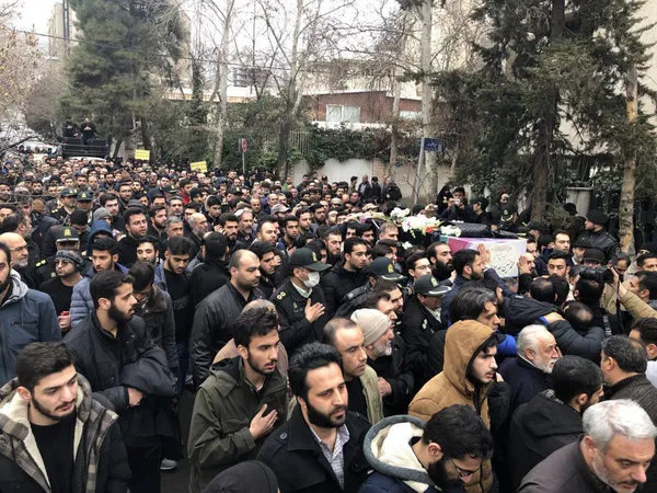 مراسم تشییع پیکر شهید محمدحسین حدادیان